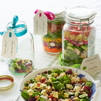 Layered Jar Salads